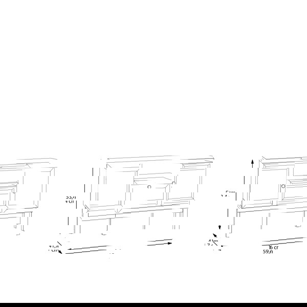 Furniture To Go Wensley 2 Door 1 Drawer TV Unit in Light Grey and Oak