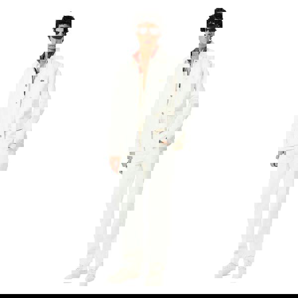 Lacoste Mens Cotton T-Shirt - Orange - 