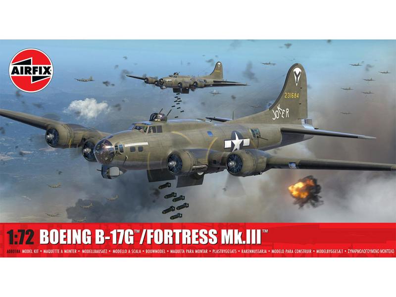 Airfix Boeing B-17G / Fortress Mk.III (1:72 Scale)