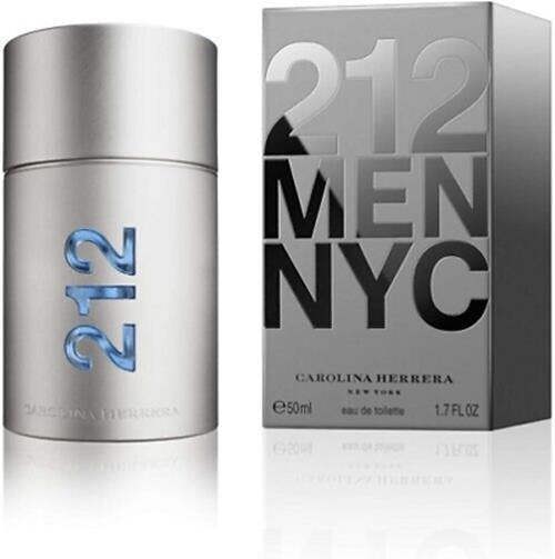 Carolina Herrera 212 Men Nyc 50ml Eau De Toilette EDT Spray For Him