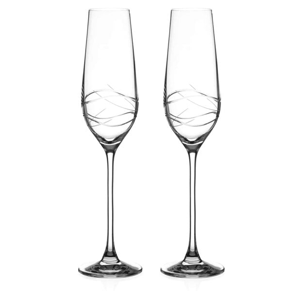 Diamante Venice Champagne Flutes - Set of 2