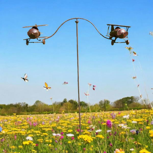 64" PLANES GARDEN SPINNER