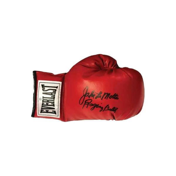 Unbranded Jake La Motta Raging Bull signed boxing glove — Unframed