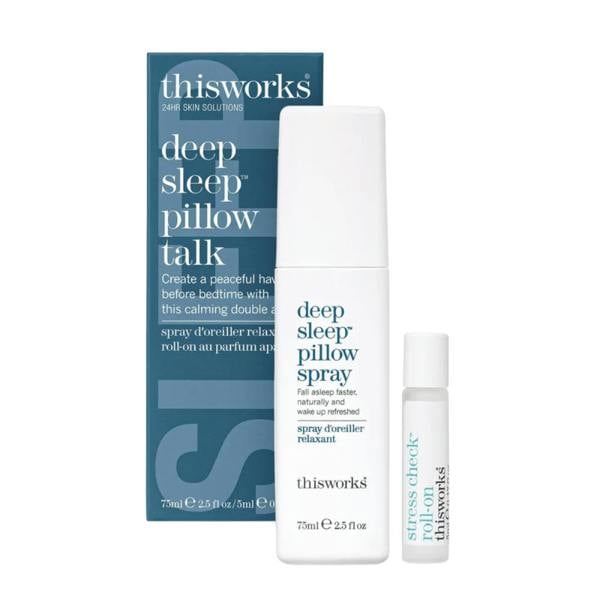 this-works Skin Care This Works Deep Sleep Pillow Talk 75ml + 5ml Stress Check Roll-on Set