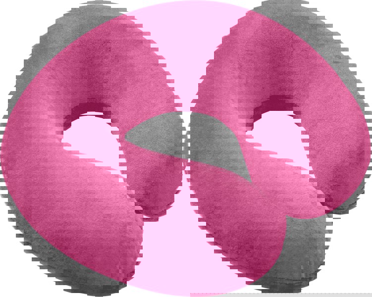 Aidapt Memory Foam Neck Cushion Hot Pink