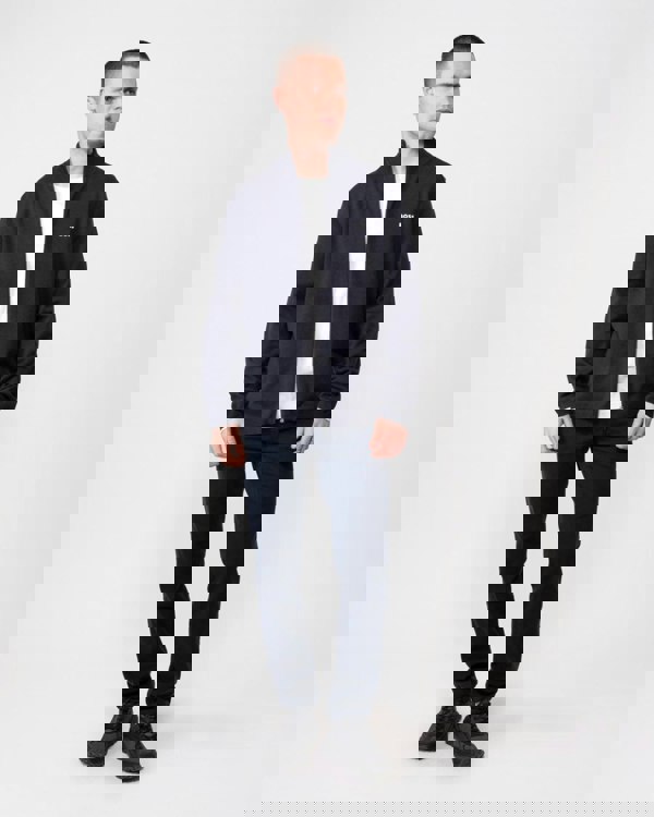 BOSS Green Ever-X Full Zip Mens Cardigan - Dark Blue 402