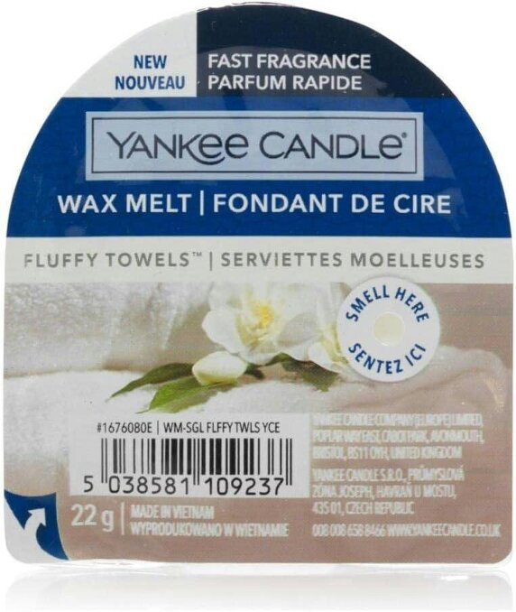 Yankee Candle Fluffy Towels Scented Wax Melt