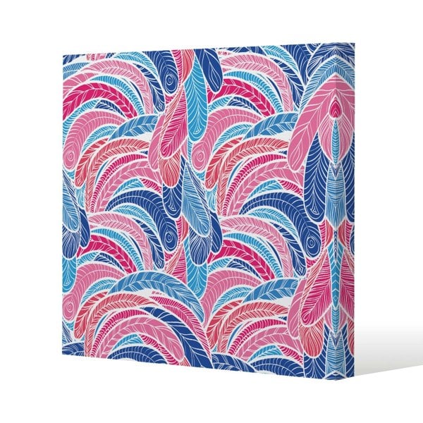 Benjamin Tate Design Boho pink (Canvas Print)