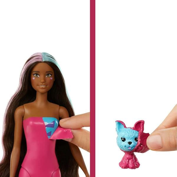 Barbie Colour Reveal Peel Unicorn Doll, 25 Accessories Magical Toy Gift For Kids