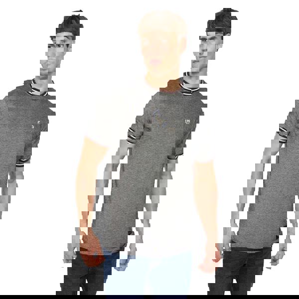 Crosshatch Mens Keraga T-Shirt - Black - 