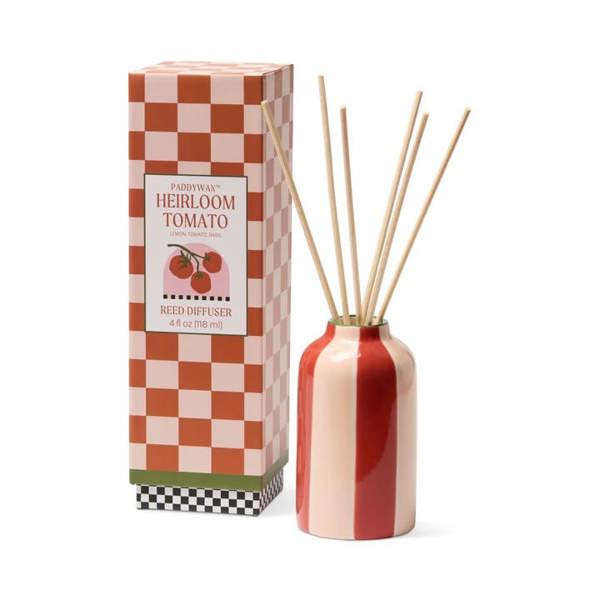 a fresh summer garden, blending crisp citrus top notes with a green, earthy herbal heart and a woody base