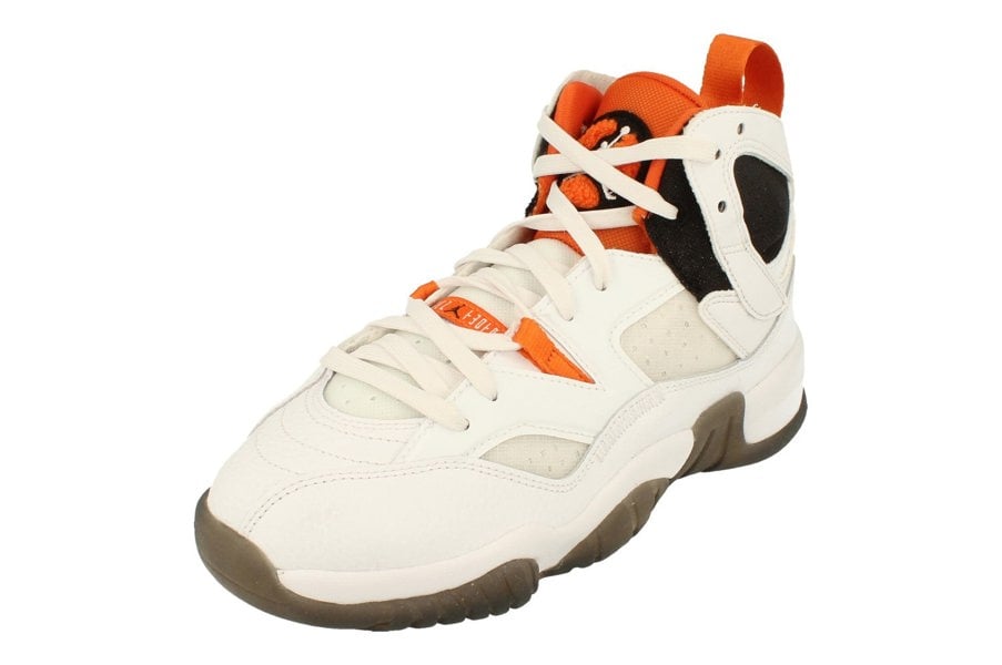 Nike Air Jordan Jumpman Two Trey GS Basketball Trainers Dq8431  108 - White Black Starfish 108 - Photo 0