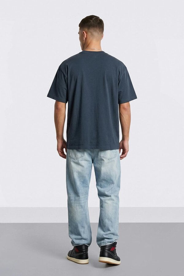 London Attitude Racing Oversized Heavyweight Graphic T-Shirt