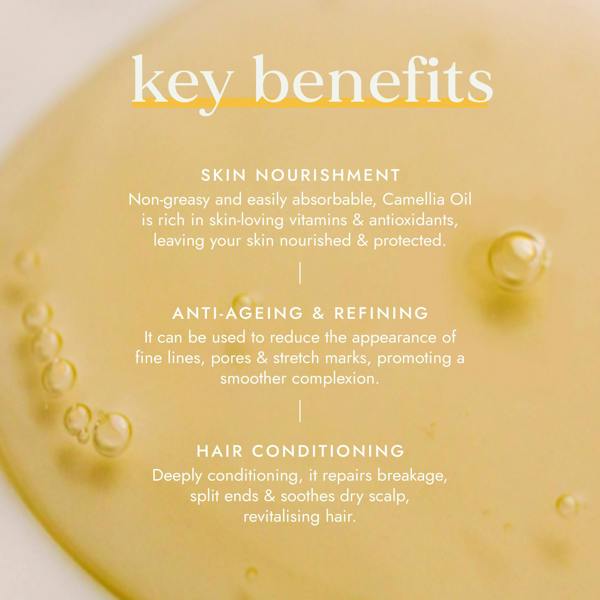 Fushi Wellbeing Organic Camellia Oil 100ml