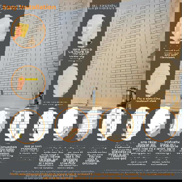 London Metro Classic Brick Brilliant White Glossy 3D Tile 30.5 x 30.5cm - 6 pcs