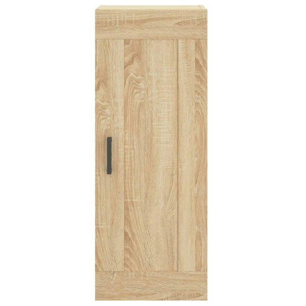 Berkfield Highboard Sonoma Oak 34.5x34x180 cm Engineered Wood