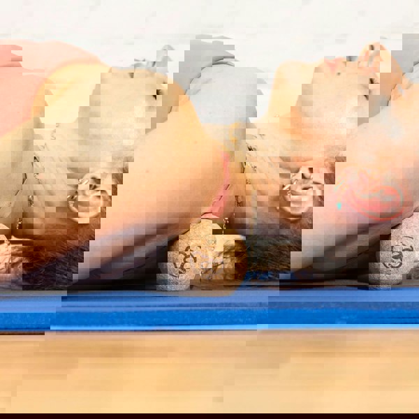 Fitness Mad Yoga Mad Cork Massage Ball - 7cm