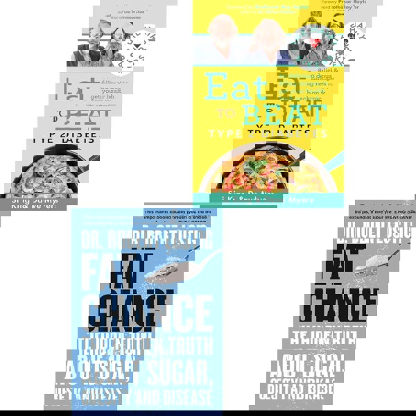 Fat Chance, The Hairy Biker Eat to Beat 2 Books Collection Set