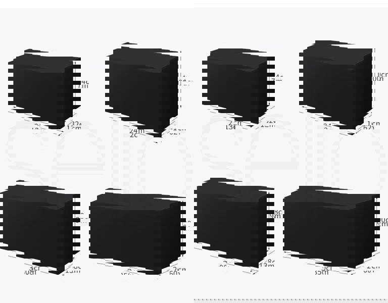 Marlow Outdoor Furniture Cover Garden Patio Waterproof Rain UV Table Protector 90-350cm