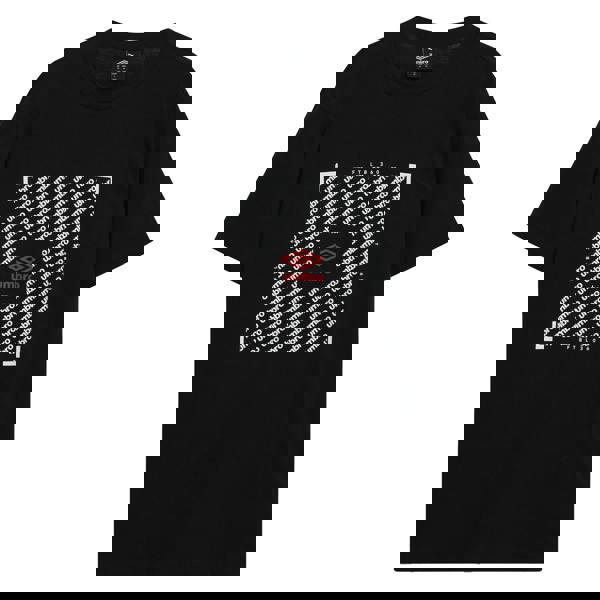 Umbro Mens Ftbl Graphic T-Shirt - Black