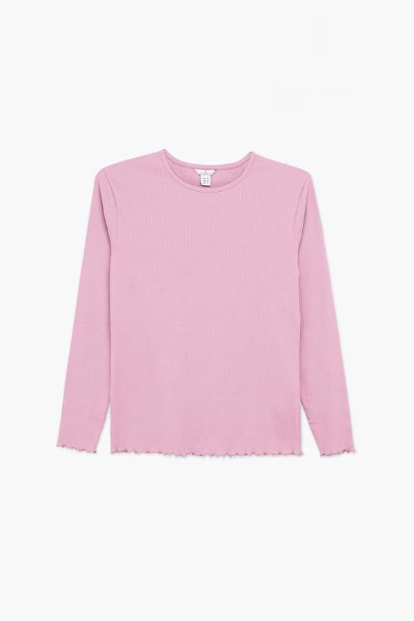 ENORSIA Lettuce Hem L/S T-shirt & Leggings Co-order Sets