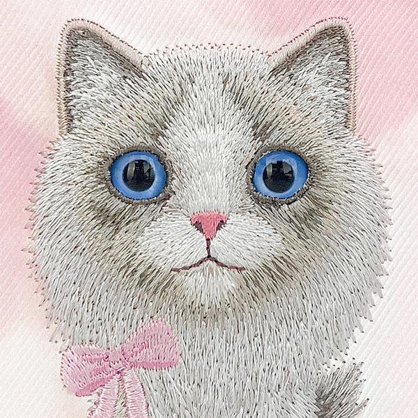 Nimmy Friends Nimmy Big Eye Cute Pet Ragdoll Cat Case with MagSafe for iPhone 17 Pro Max 6.9" Pink - N-XDY-IP17-PRO-MAX-07-D