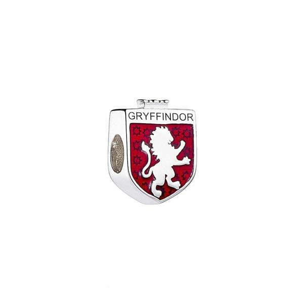 Harry Potter sterling silver Gryffindor spacer bead  silver