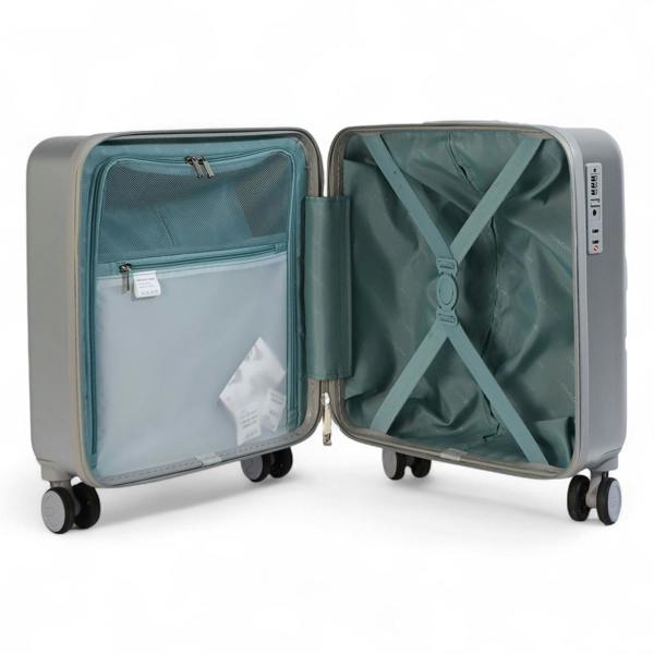 Infinity Luggage Hard Shell Cabin 44 x 22 x 38 cm TSA Secure Luggage Suitcase Suitable for Easyjet, Ryanair