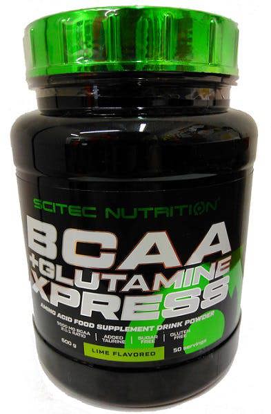 SciTec BCAA + Glutamine XPress, Lime - 600g