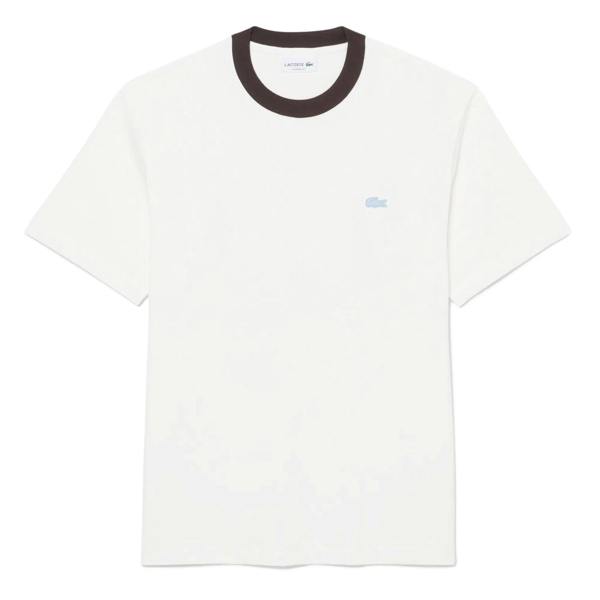 Lacoste TH2323 Contrast Neck T-Shirt