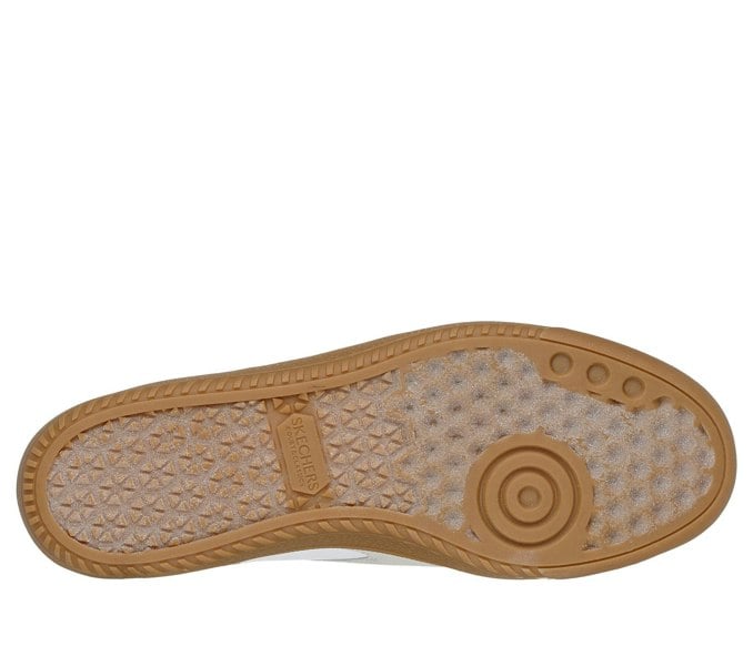 Skechers Hotshot Kickoff Leather Women's White/Natural Trainers