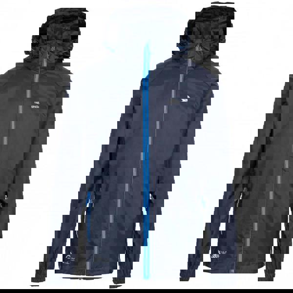 Trespass Qikpac X Unisex Packaway Jacket - Nasvy/Blue