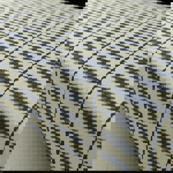 High end guest room ottoman coffee table with designer stitching