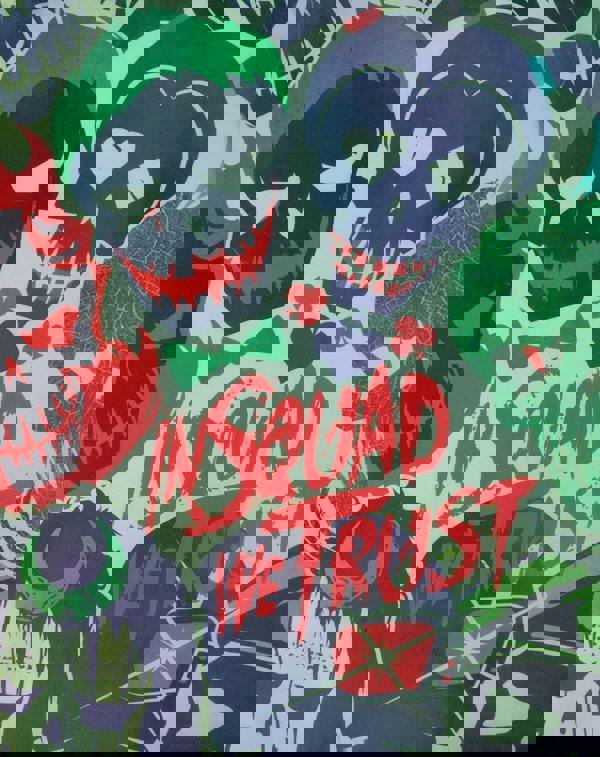 DC Comics Mens White Sublimation Short Sleeved T-Shirt