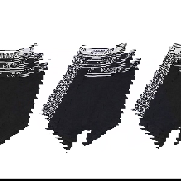 Armani Mens Boxer Shorts (Pack of 3) - Black/White