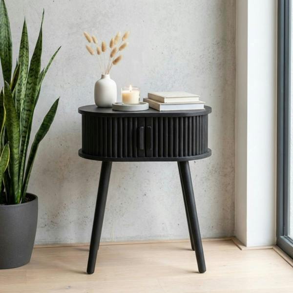 Garden Greatness Maison Ribbed Urban Bedside Table