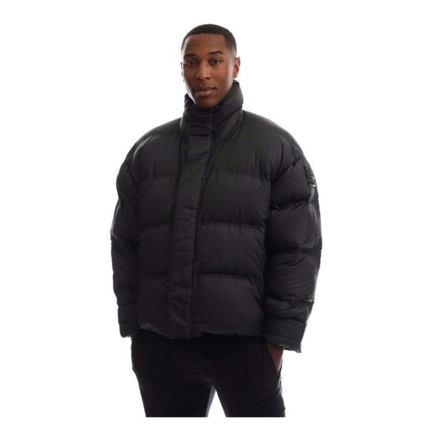 Adidas Unisex Adult Recycled Polyester Oversized Puffer Jacket - Black - 