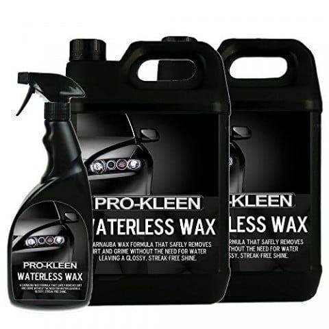 ProKleen Pro-Kleen Wash & Wax Shampoo with Carnauba Wax 2x 5L+750ml - pH Neutral Professional Car Wash Shampoo