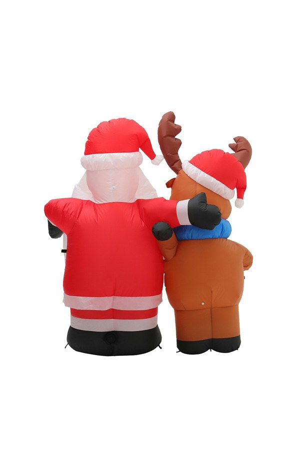 Living and Home Inflatable Christmas Air Blown with LED Light Outdoor Decor