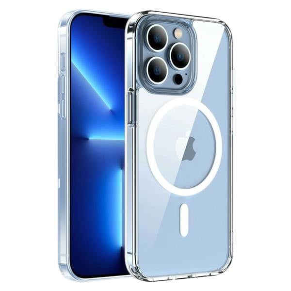 ULTRICS Magnetic Case for iPhone 13 Series, MagSafe Compatible Clear Shockproof Phone Cover
