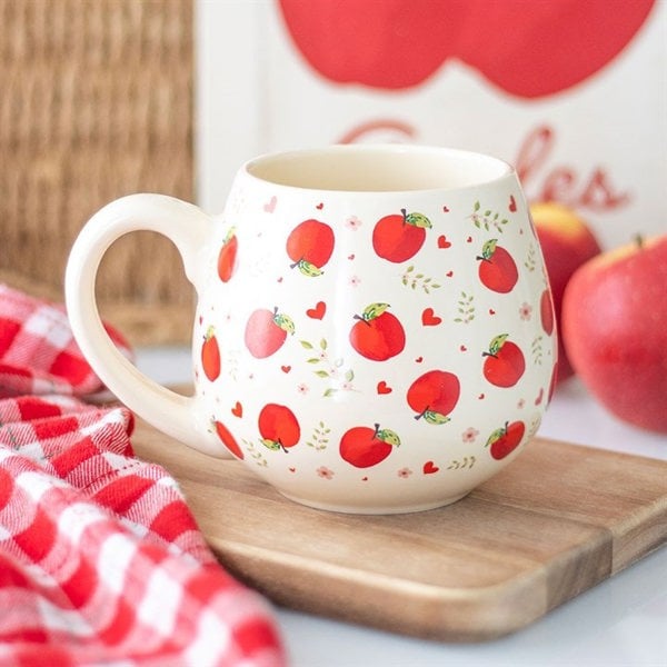 Serano Apple Print Rounded Mug