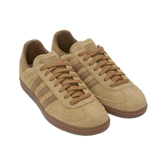 Adidas Mens Samba Suede Trainers - Brown - 