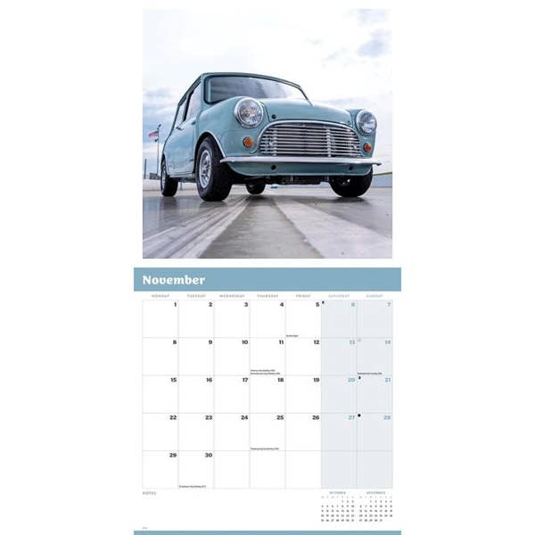 The Original Mini Unofficial Calendar 2027, Wall Calendars, Month To View, Transport, Gift