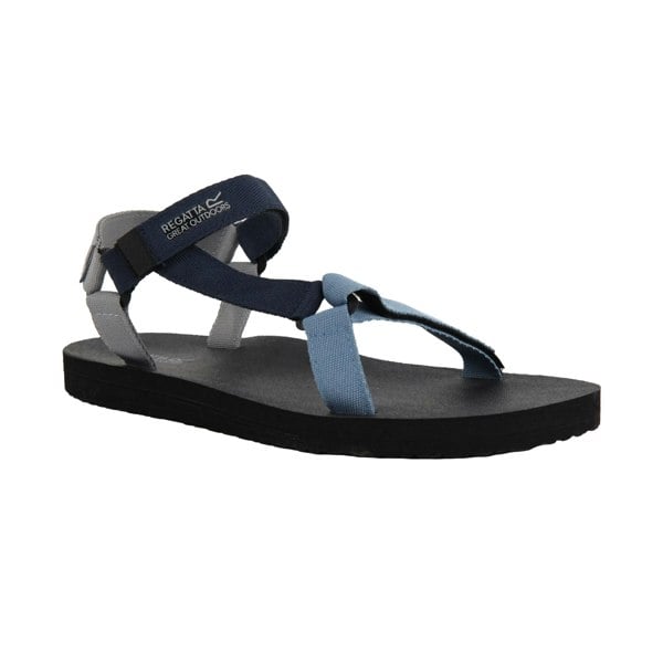 Regatta Mens Vendeavour Contrast Sandals - Blue Block/Black