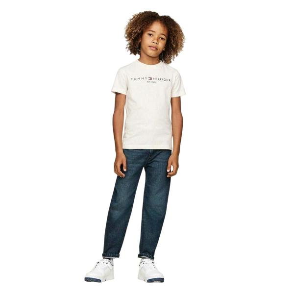 Tommy Hilfiger Childrens/Kids Logo Cotton T-Shirt - Calico - 