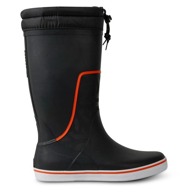 Typhoon Tall Sailing Boots - Black/Solar