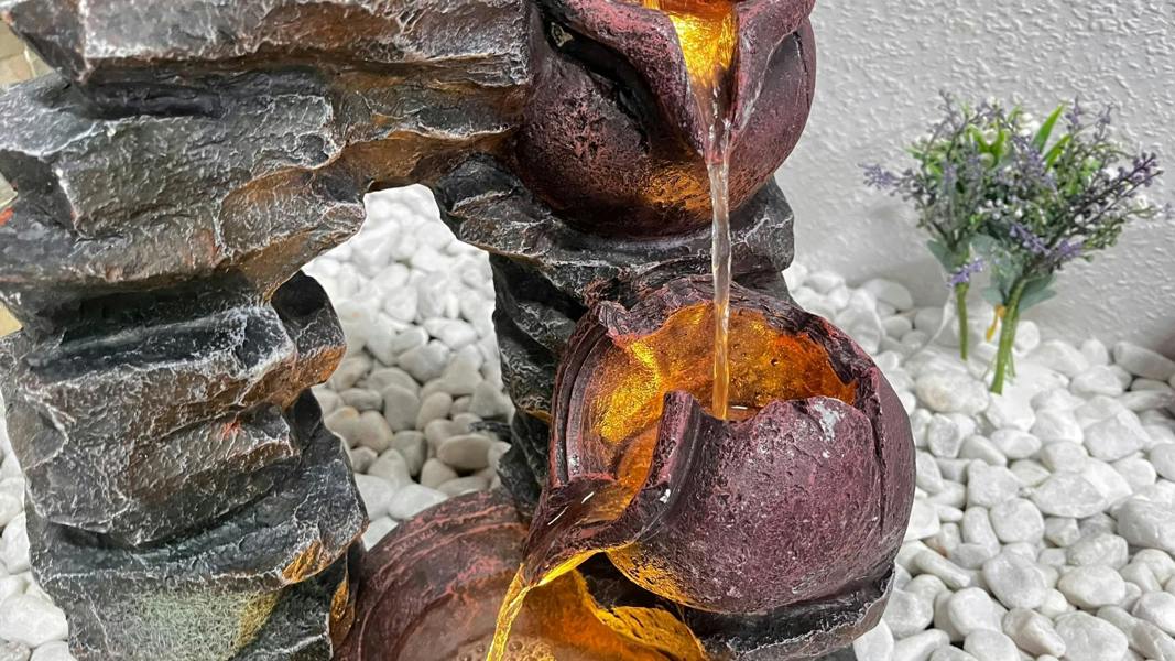 Tranquillity Water Features Copper Dale Falls Traditional Water Feature
