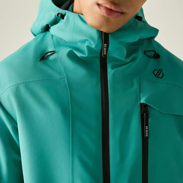 Dare 2B Mens Altitude Guard 3 Layer Membrane Ski Jacket - Teal - 