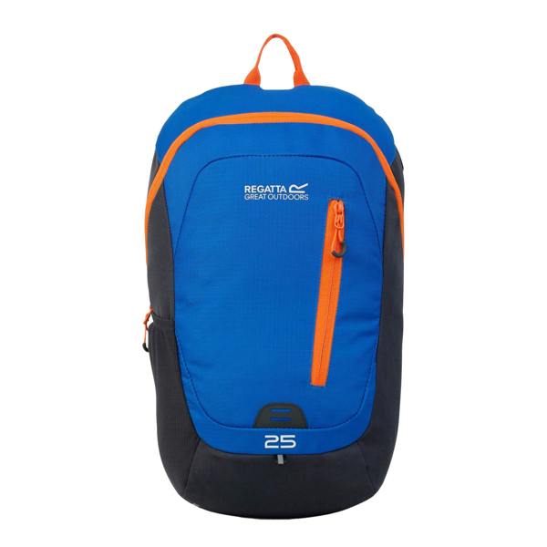 Regatta Highton V2 25L Backpack - Oxford Blue/Seal Grey/Blaze Orange - 