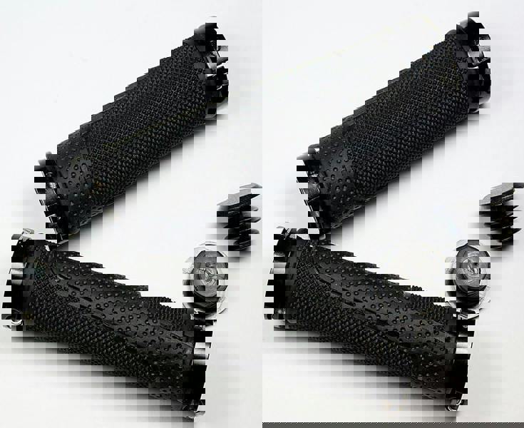 Awe AWEGrip™ Alloy BMX MTB Bike/Bicycle Handlebar Black Locking Grips